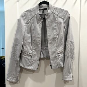 White House Black Market Moto Jacket - size 4